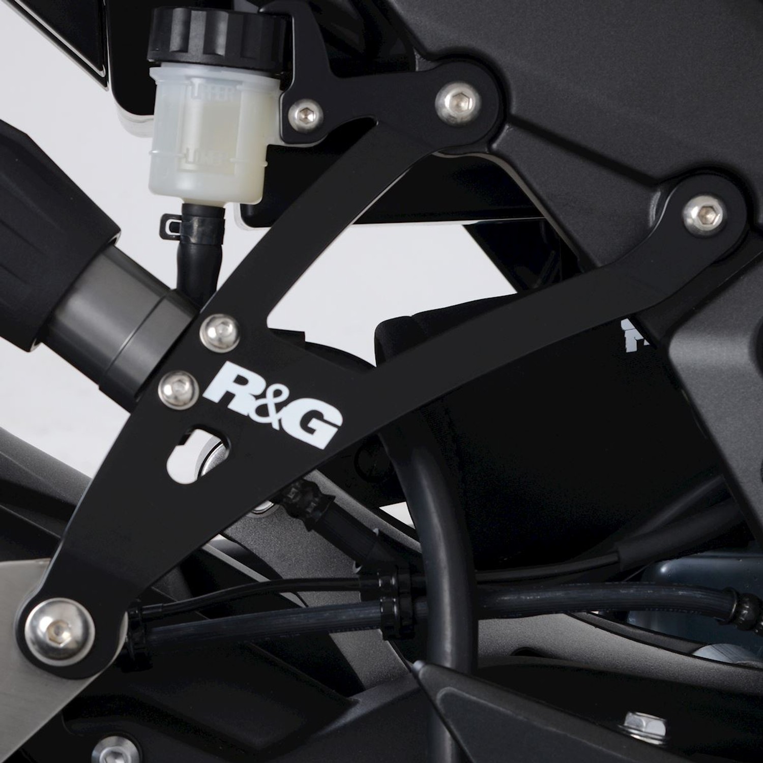 R&G Racing Exhaust Hanger & Rear Footrest Blanking Plate (kit) for Kawasaki Ninja 1000SX '20-'22 R&G Racing Exhaust Hanger & Rear Footrest Blanking Plate (kit) for Kawasaki Ninja 1000SX '20-'22